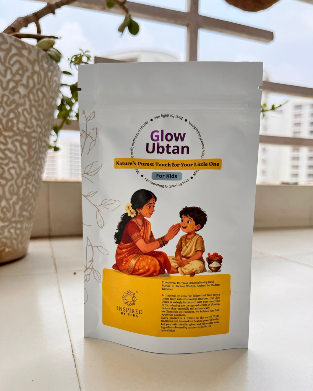 Glow Ubtan for Kids - 100% safe & natural