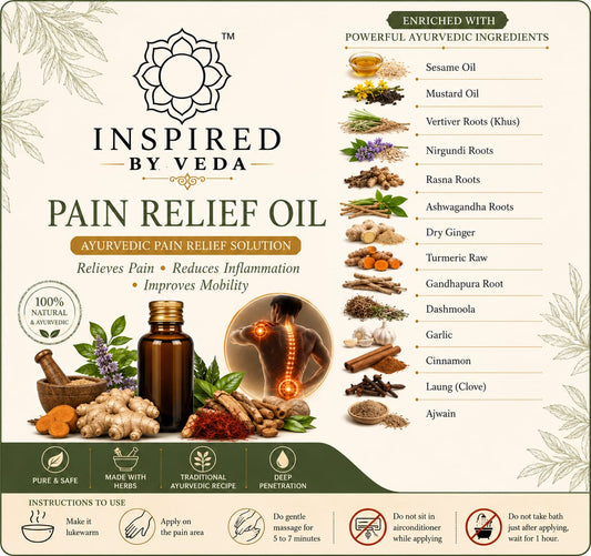 Inspired By Veda Pain Oil - 200ml