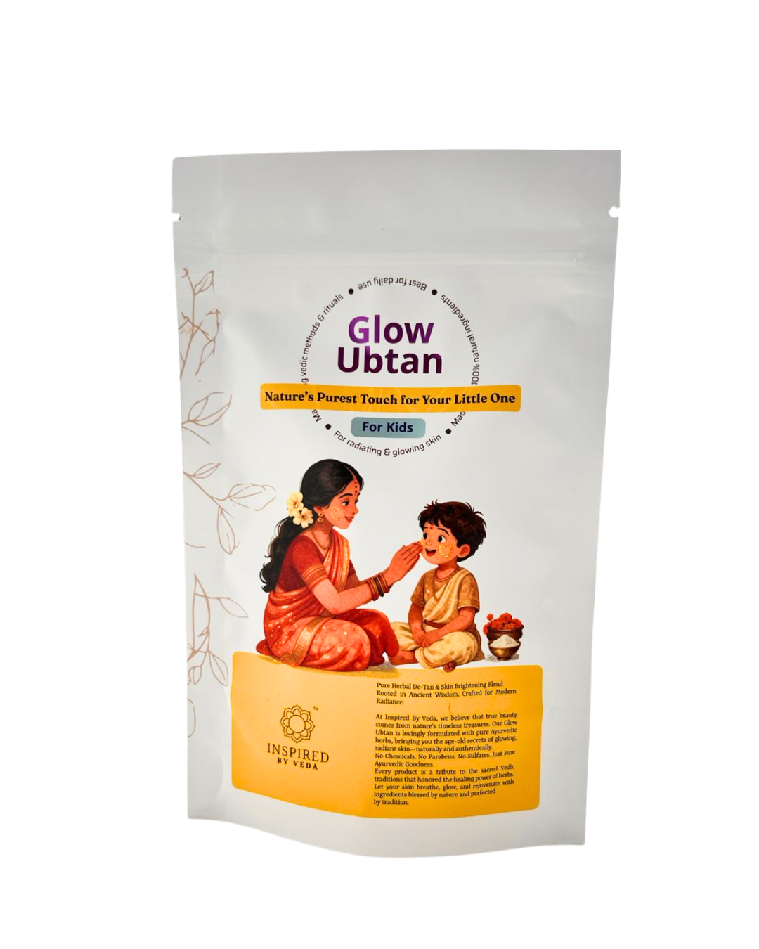 Glow Ubtan for Kids - 100% safe & natural