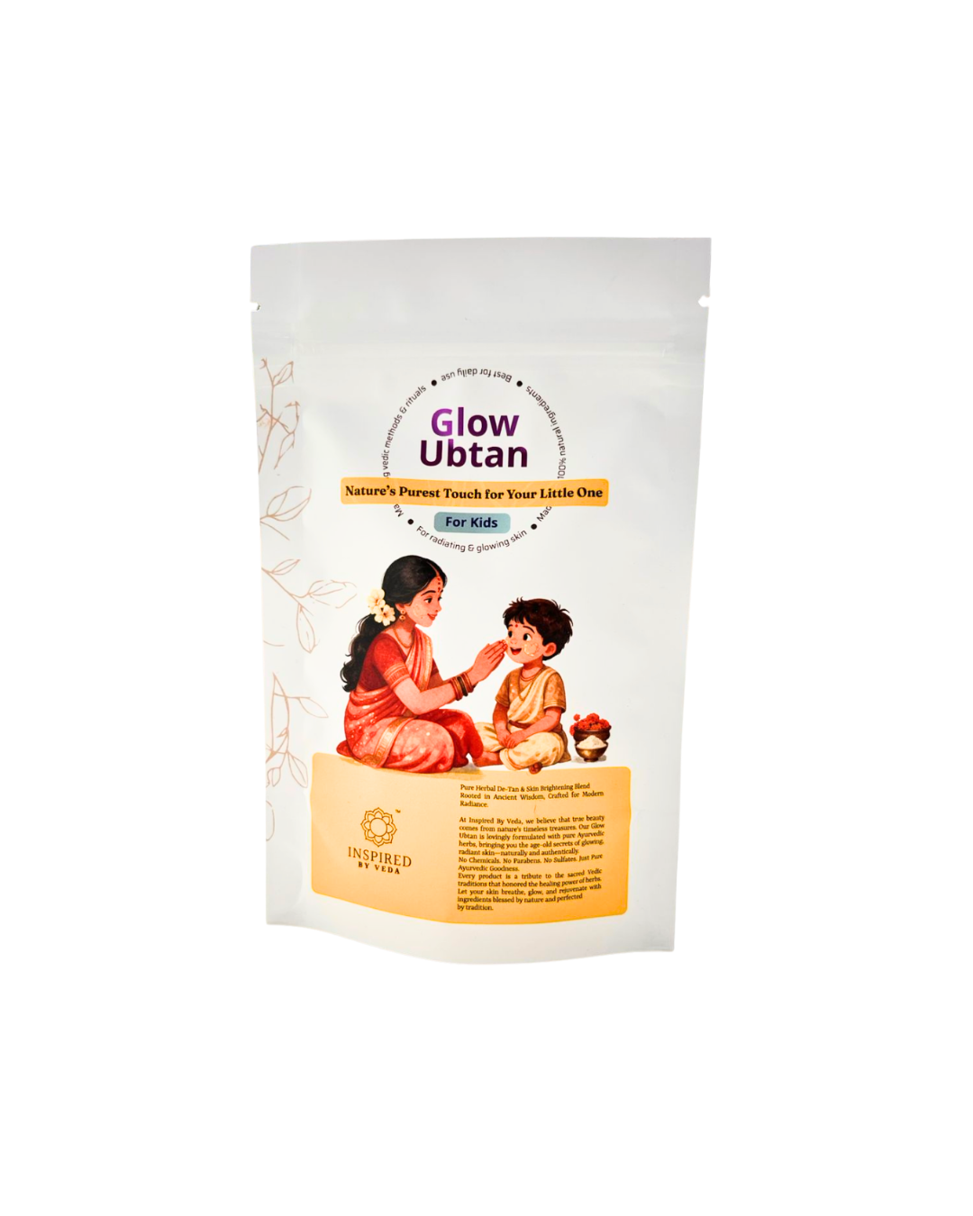 Glow Ubtan for Kids - 100% safe & natural