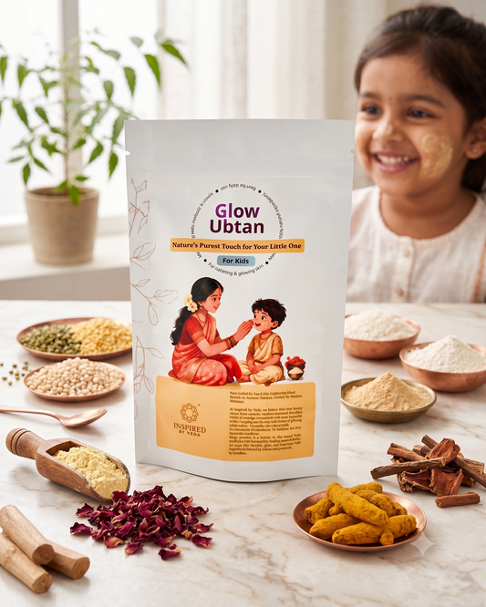 Glow Ubtan for Kids - 100% safe & natural