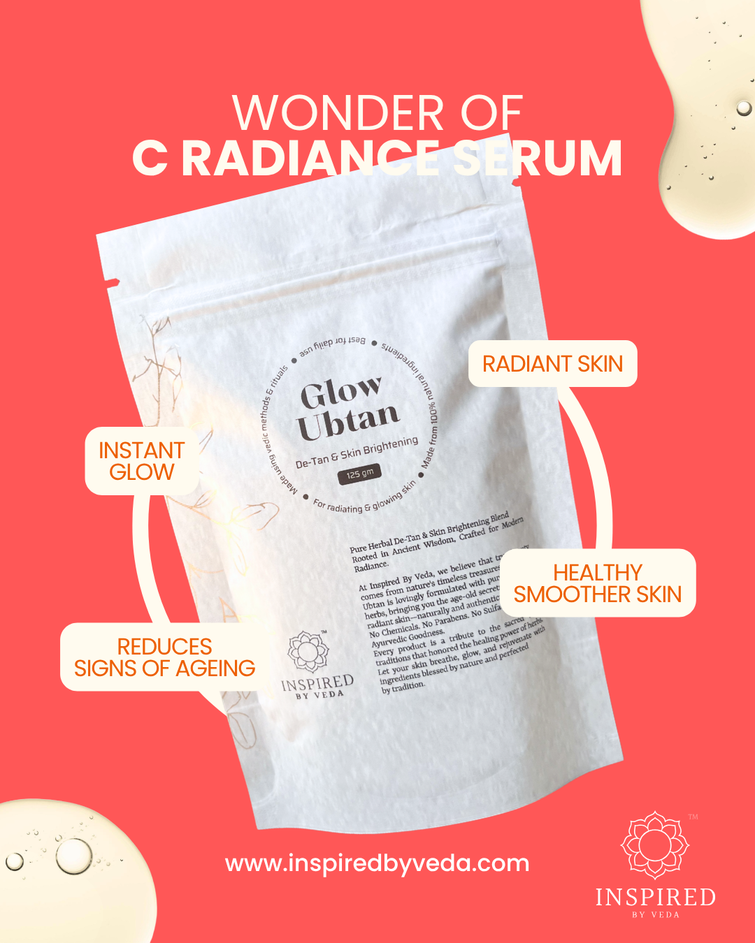 Glow Ubtan - De Tan naturally